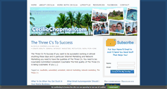 Desktop Screenshot of ceciliachapman.com